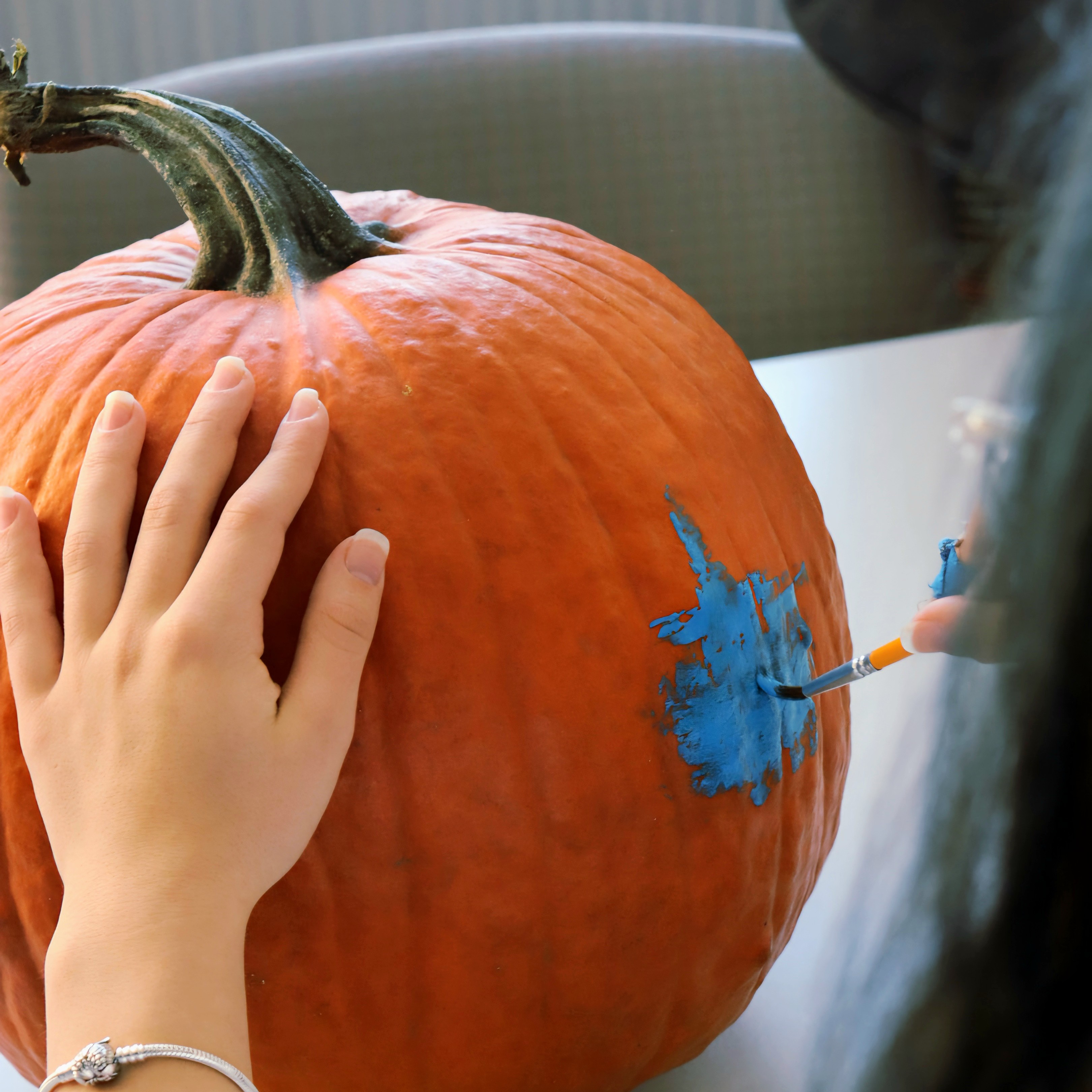 A tökfestés képei